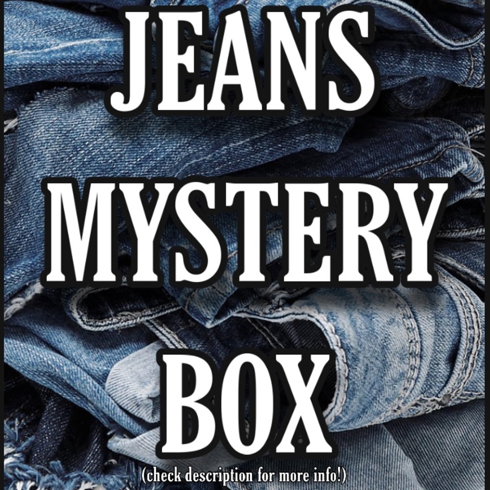 WOMENS Jeans Mystery Box (comes with 7)